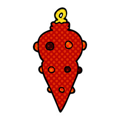 cartoon doodle christmas decoration