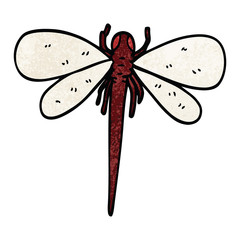 cartoon doodle huge insect