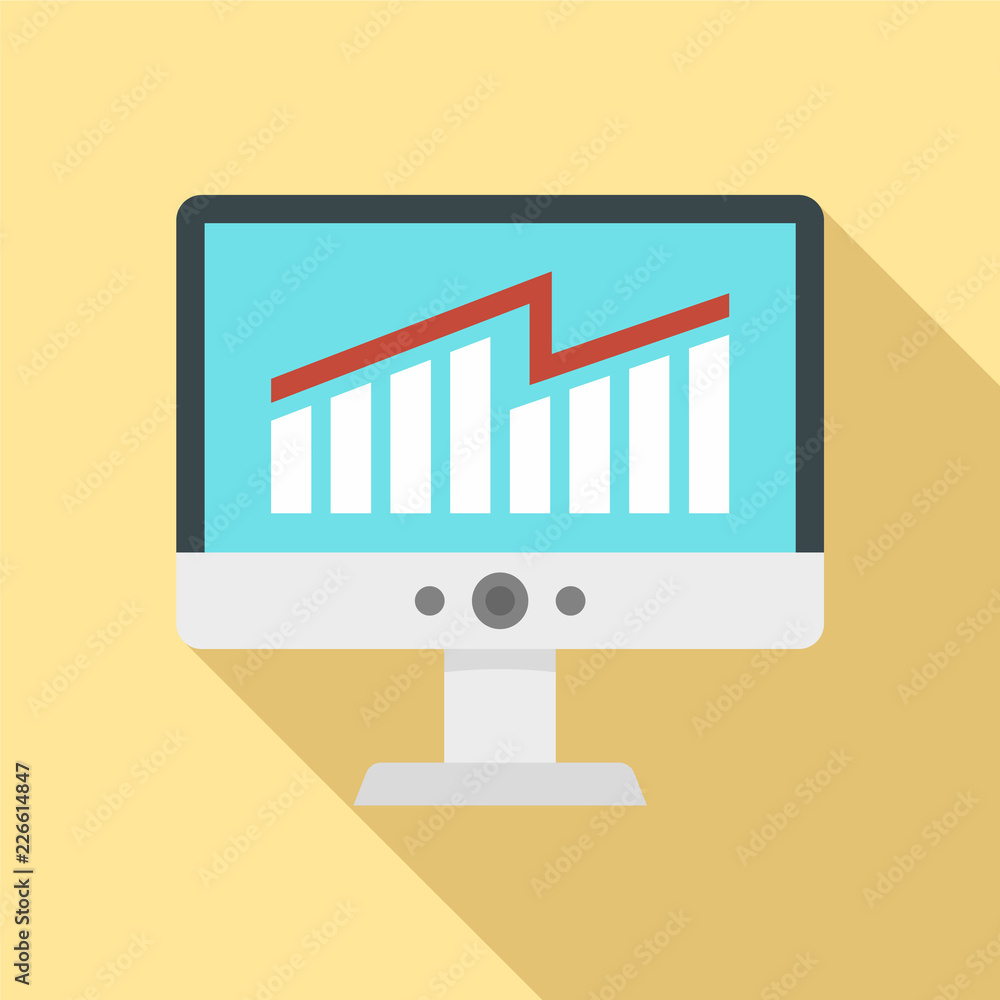 Aufkleber solving business strategy icon. flat illustration of solving business strategy vector icon for web d