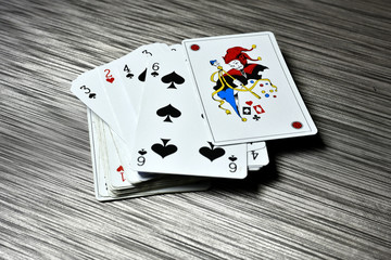 joker et jeu de carte