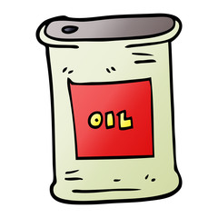 cartoon doodle olive oil