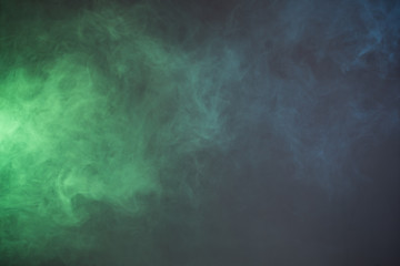 Texture smoke  with green