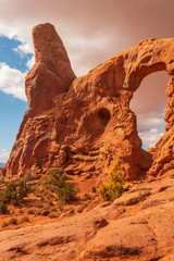 Scenic Turret Arch Arches National Park Utah © equigini