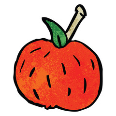 cartoon doodle organic orange