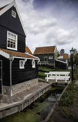 Fototapeta na wymiar Ancient Dutch houses