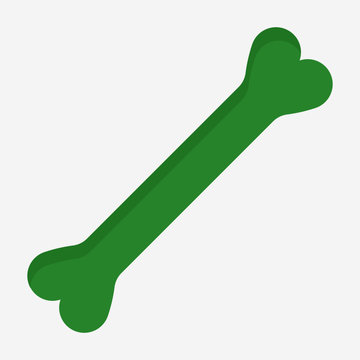 Flat bone pixel perfect vector icon