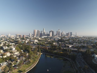 Fototapeta na wymiar City Scape of Los Angeles