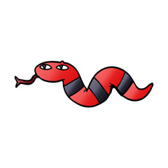 cartoon doodle of a snake