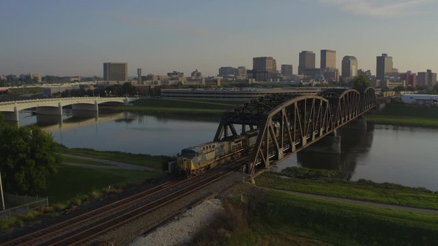 Train on a Bridge
