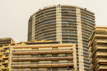 Palaces and skyscrapers of Montecarlo Monaco
