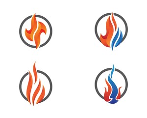 Fire flame logo