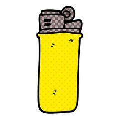 cartoon doodle disposable lighter