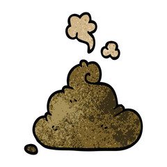 cartoon doodle poop