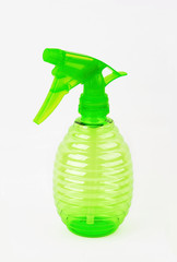 Plastic spray bottle