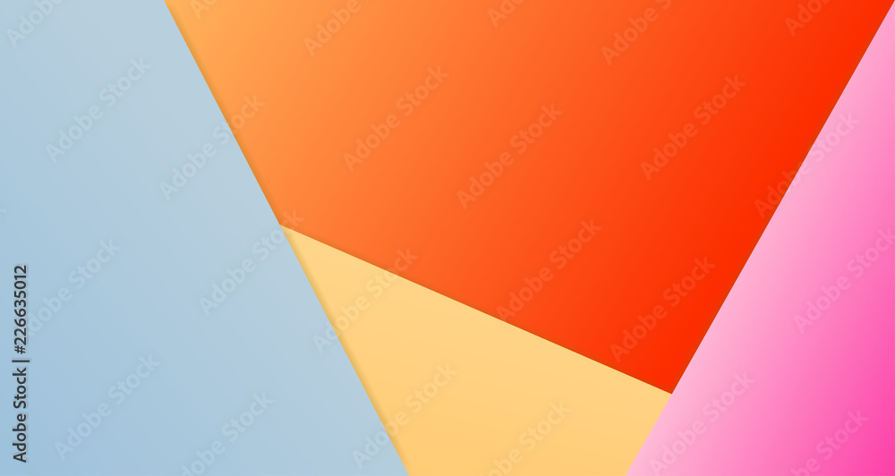 Aufkleber abstract gradient mesh background in bright colorful colors. smooth banner template. vector illustra
