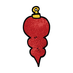 cartoon doodle xmas decoration