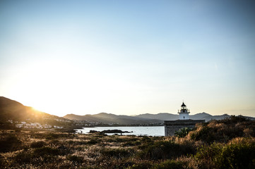 Lighthouse in El port de la Selva