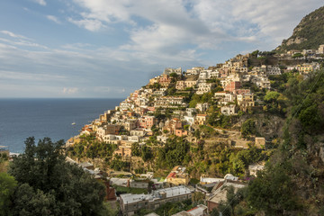 Fototapeta na wymiar Positano Amalfi Coast Italy
