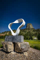 Sacred Circle of Smoke in Devils Tower National Monument
