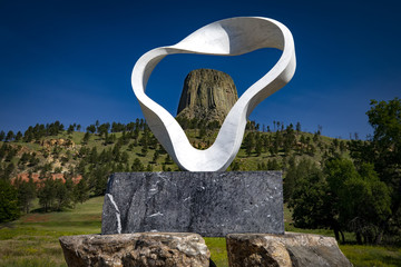 Sacred Circle of Smoke in Devils Tower National Monument