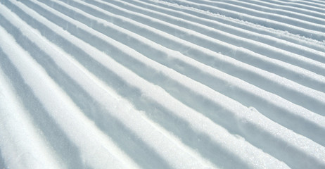 Fototapeta na wymiar Ski resort in winter.