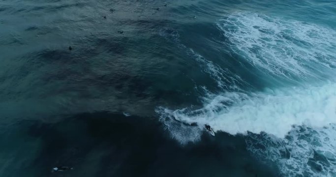 surfer on a wave