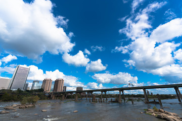 Beautiful photographs of Richmond City, Virginia. Richmond is known as the River City for the great James River runs right through the heart of the city.