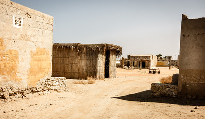 Abandoned fishing village in Ras Al Khaimah