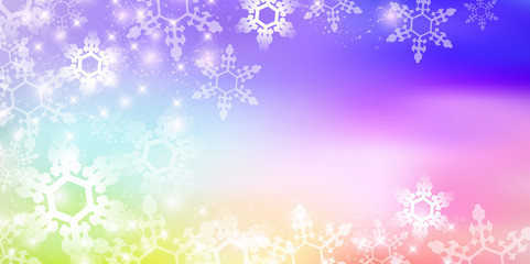 クリスマス　雪　冬　背景