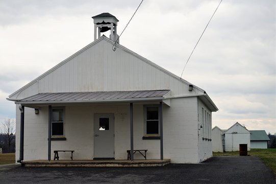 Amish School House In Lancaster County PA 