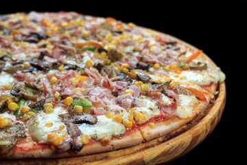 Pizza de colores