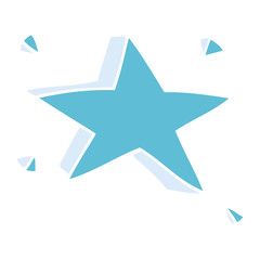 cartoon doodle star