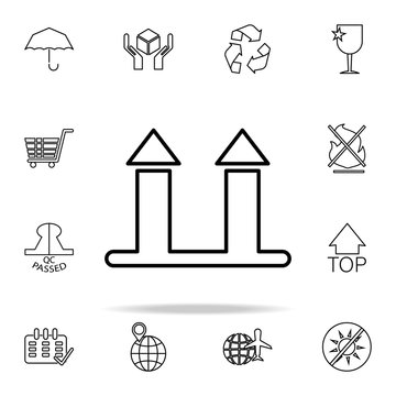 calendar during outline icon. Cargo logistic icons universal set for web and mobile