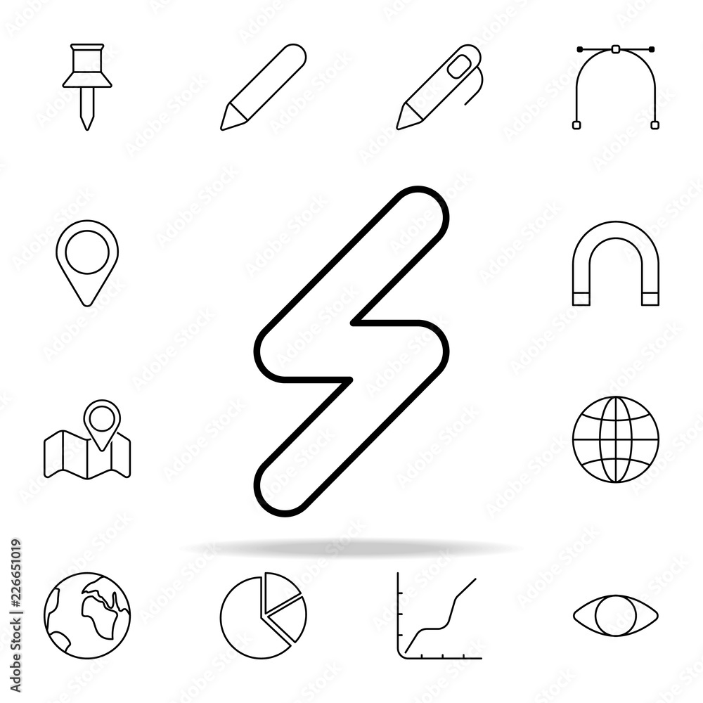 Poster lighting icon. web icons universal set for web and mobile