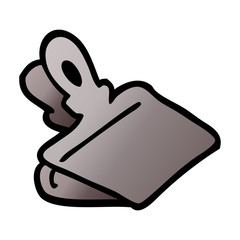 cartoon doodle paper clip