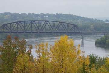 Bridge In Fall Colors