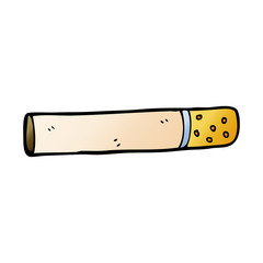 cartoon doodle cigarette
