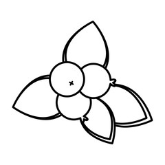 cherries and leafs decoration