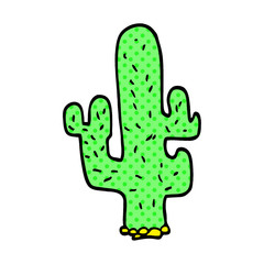 cartoon doodle cactus