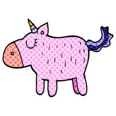 cartoon doodle cute unicorn