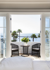 room with an ocean view