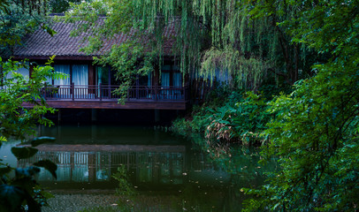 Captured in Hangzhou Xixi Wetland scenery