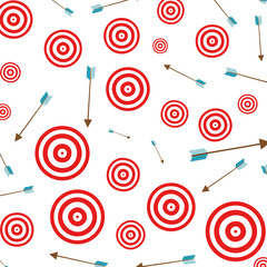 target with arrow pattern