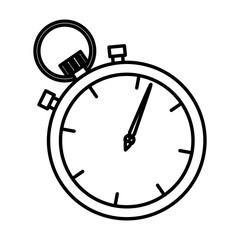 chronometer timer isolated icon