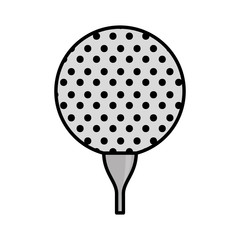 golf ball sport icon