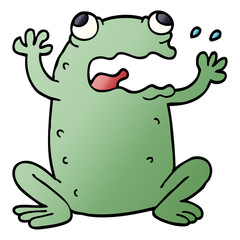 cartoon doodle crazy frog