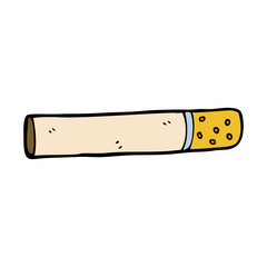 cartoon doodle cigarette