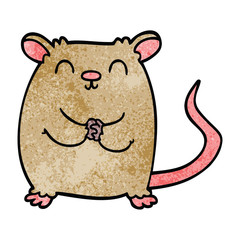 cartoon doodle mouse