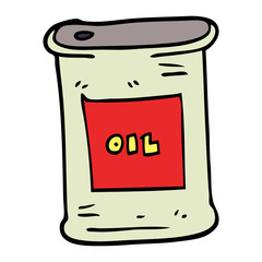 cartoon doodle olive oil