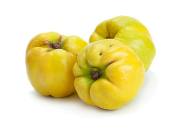 Quince ripe fruit